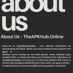 TheAPKHub.online – Best Apps And Games Downloader Website 2025
